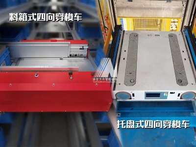 托盤式四向穿梭車和料箱式四向穿梭車有什么區(qū)別？