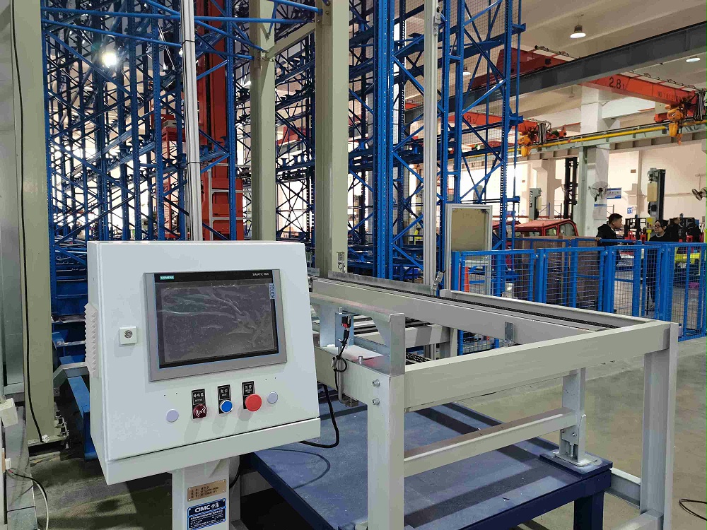 雙伸位堆垛機立體倉庫 雙伸位堆垛機立體倉庫