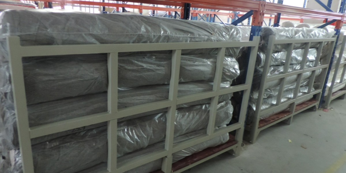 布匹布料行業(yè)倉儲堆跺式貨架